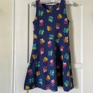 Cat & Jack Girls Rainbow Tank Dress 10-12